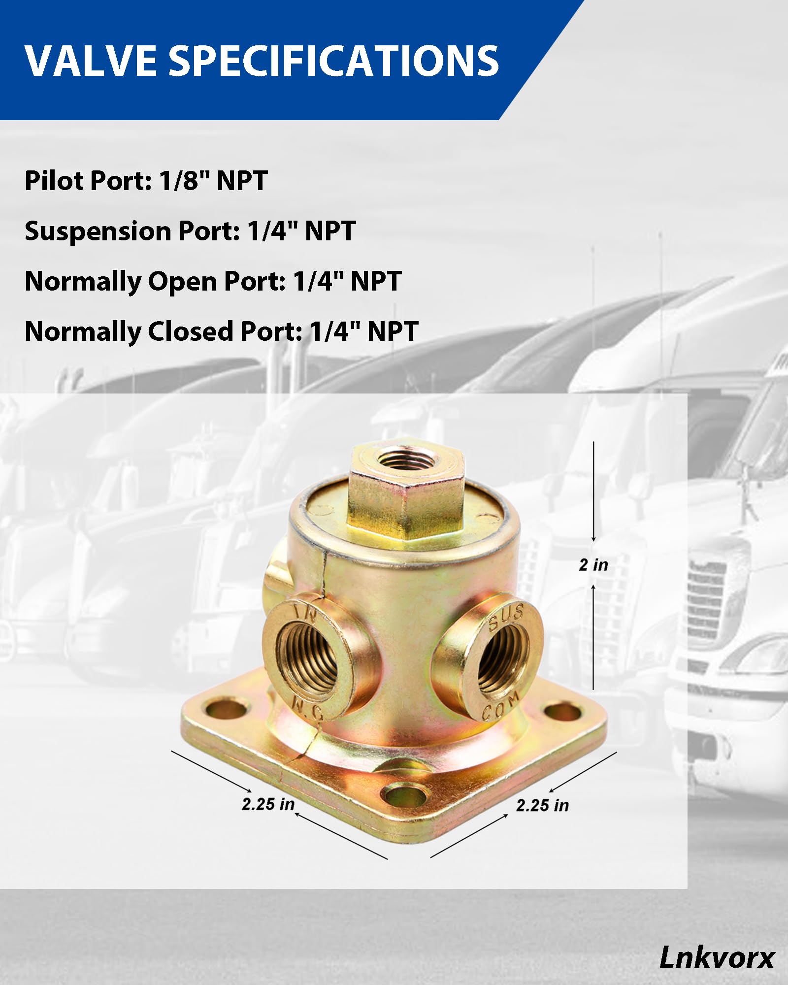 Amazon.com: 90554615 3-Way Pilot Valve - Replacement for Haldex
